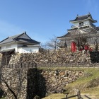 富士見櫓跡から模擬天守を望む