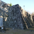 本丸屏風折の石垣