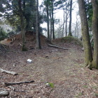 二ノ丸食違い土塁