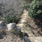 西郭と東郭間の土橋