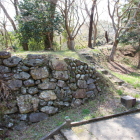 二の丸南土塁上もスッキリ