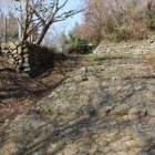 大手道突き当り食違い虎口