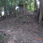 二の曲輪西端大土塁