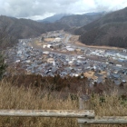 本丸から今庄の街並み