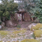 本丸石組み登城口　内側から