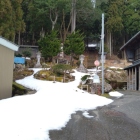 今庄観音堂からの登り口