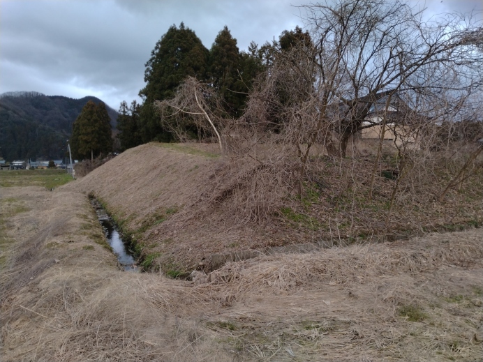 二の丸北西隅の櫓台