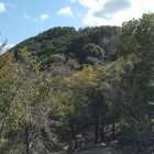 登城途中のピークから平須賀城方面