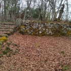 大手虎口の石垣