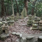 城主一族の墓碑