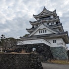 模擬天守は閉館中