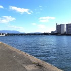 ⑨	名島城から多々良川を眺める（この川を挟んで対峙した）