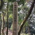 ①	毘沙門岳城（高良山頂上標高312ｍ）