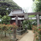 ⑦平山季重神社鳥居