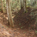 三号堀と丸馬出(右)