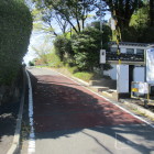 下駐車場から上がる道、左が三の丸