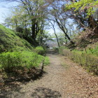 堀底から西方向