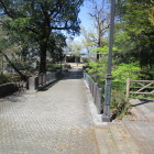 北出丸境の堀切の橋