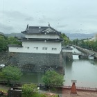 巽櫓を博物館から見る