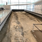 発掘された石垣