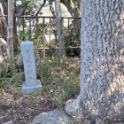 月見御殿址の碑