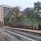 瓦御門と本丸御殿跡