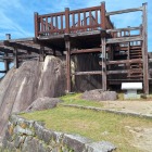 天守跡にある展望台