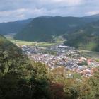 三の丸からは城下町が一望のもと！