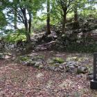 二の丸。奥が本丸