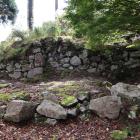 本丸北面の石垣