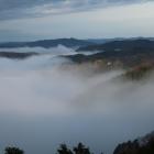 雲海に浮かぶ天守