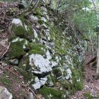 西支尾根の石垣