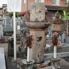 景福寺・剣豪羽生郷右衛門挽臼の墓