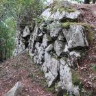 六角石垣・南西面