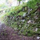 腰曲輪西面の石垣