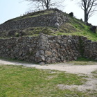 西袖ヶ平より三ノ丸石垣