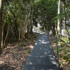 登城路の階段