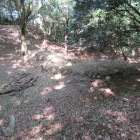 水の手曲輪方面