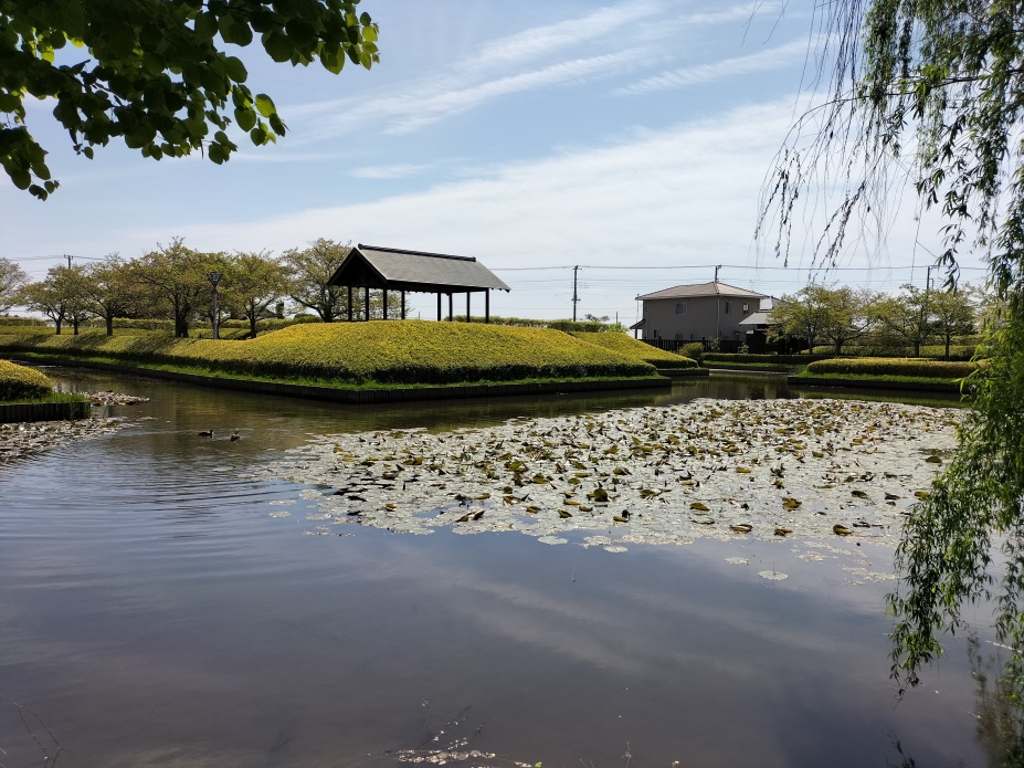 水堀＆土塁