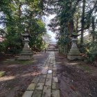 天津神社の参道1