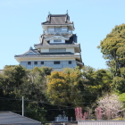 小山城南山麓駐車場よりの眺め