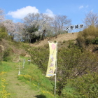 本丸と大看板を下段通路より