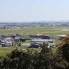 展望階廻縁南より太平洋御前崎を遠望