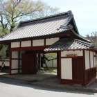 桜丸の赤門を裏側より