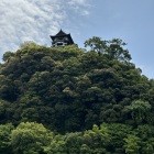 木曽川から見上げる天守