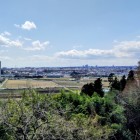 主曲輪より北東側を望む