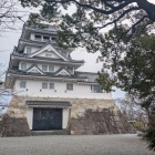 豊国神社側からの模擬天守