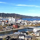 ⑦	大友別館から眺めた津久見市街