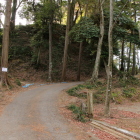 長門丸から士屋敷への虎口と本丸