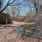 ②御鐘門跡　桝形
